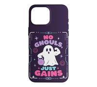 Gains d'haltérophilie pour Halloween Ghost Gym Coque pour iPhone 16 Pro Max