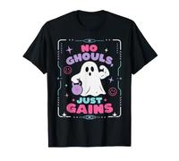 Gains d'haltérophilie pour Halloween Ghost Gym T-Shirt