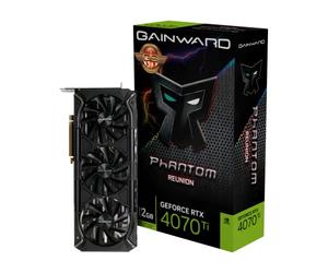 Gainward Europe Vaizdo plokštÄ GAINWARD RTX4070Ti Phantom Reunion GS 12GB GDDR6X 192b 3-DP HDMI