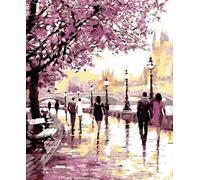 Gaira Painting by Numbers Promenade dans Paris