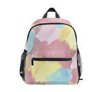 GAIREG Dreamy Strokes Sac à dos pour tout-petits filles garçons Mini sac à dos de voyage avec étiquette nominative, Coups rêveurs, 3-5 Years, Sacs à dos mignons