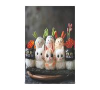 GAIREG Lot de 6 torchons de cuisine décoratifs basiques pour comptoir, 71 x 45,7 cm