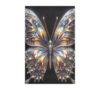 GAIREG Lot de torchons de cuisine décoratifs pour sécher la vaisselle, 71,1 x 45,7 cm, motif papillon métallique