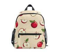 GAIREG Sac à dos mignon en tranches de fruits et feuilles vertes beige pour petite fille avec étiquette nominative, mini sacs à dos d'école, sac à dos de voyage, sac à dos de voyage, Mignon Tranché