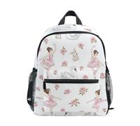 GAIREG Sac à dos pour enfant avec étiquette nominative, pour petits enfants, Danseurs de ballet, 3-5 Years, Sacs à dos mignons