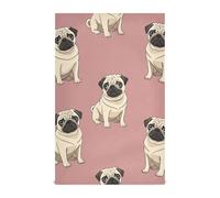 GAIREG Torchon de cuisine absorbant rose carlin beige, 71,1 x 45,7 cm