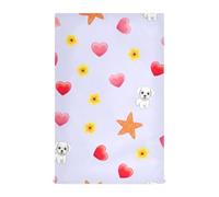 GAIREG Torchon de séchage à vaisselle motif chien mignon, blanc, 71,1 x 45,7 cm, torchons décoratifs pour cuisine