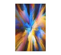 GAIREG Vivid Color Burst Lot de 6 torchons de cuisine décoratifs multicolores 71 x 45 cm