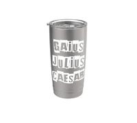 Gaius Jules César Gobelet isotherme en acier inoxydable double paroi