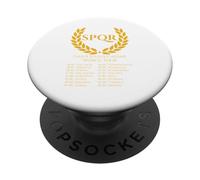 Gaius Julius Caesar World Tour Histoire Romaine Antique PopSockets PopGrip Adhésif