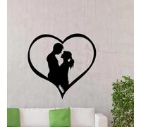 GAIZHEWO couple amour vinyle stickers muraux couple chambre salon fond mur salle de bain étude amoviblemural