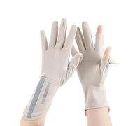 GAJUS 1 paire de gants anti-UV, gants de conduite pour femmes en été, gants de vélo confortables et antidérapants, gants de protection solaire pour les poignets, gants d'été respirants et élastiques