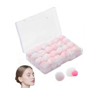 GAJUS 12 Paires de Bouchons d'Oreilles pour Dormir Anti Bruit, Protection Auditive Confortable pour Adultes et Enfants,Bouchons d'Oreilles en Cire Naturelle Réutilisables pour un Sommeil Profond