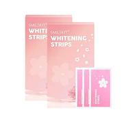 GAJUS 14 Paires de Bandelettes Blanchissantes,Kit Professionnel Pour Blanchir Les Dents à la Maison,Effet Visible en Quelques Séances,Sourire Lumineux Garanti,Efficace Sur Taches Café, thé, vin(laser)