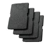 GAJUS 4pcs Filtre Seche Linge 240x155x10mm pour Beko 2964840100, Miele, Bosch, Whirlpool, Grundig, Blomberg, Elektra Bregenz - Compatible Condensation & Pompe a Chaleur Seche Linge