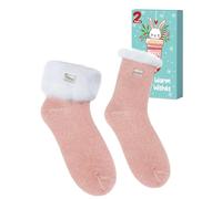 GAJUS Cadeau Noel Chaussettes Chaudes Femme: Idee Cadeau Femme Original Utile Chaussettes Pilou Pilou Femme 35-42, Idée Secret Santa Cadeau Maman Calendrier l'avent Chaussettes Thermiques Femme Hiver