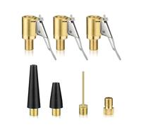 GAJUS Kit Adaptateur de Valve Multifonction - Compatible avec Bosch EasyPump pour Pneus de Voiture, Vélos, Ballons de Sport et Autres