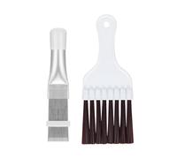 GAJUS Peignes à Condensateur,3 Pcs Peigne d'Aileron Condensateur de Climatiseur,Peignes à ailettes Climatisation,Brosse de Climatiseur, Peigne de Nettoyage pour Climatiseur,Refroidisseur,évaporateur