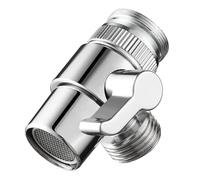 GAJUST Adaptateur de Robinet de Cuisine, Interrupteur de Salle de Bains, séparateur de dérivation, Valve d'évier, connecteur de Robinet d'eau, séparateur de Douche, Accessoires de Tee de Toilette