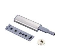 GAJUST Butée de porte 20 pièces Loquets d'armoire en acier inoxydable Push to Open Tampons d'amortissement doux et silencieux Fermer quincaillerie Tiroirs (couleur : vis-20 pièces)