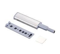 GAJUST Butée de porte 20 pièces Loquets d'armoire en acier inoxydable Push to Open Tampons d'amortissement doux et silencieux Fermer quincaillerie Tiroirs (couleur : autocollant -20 pièces)