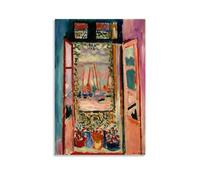 GAJUST Matisse Affiche Open Window peinte par Henri Matisse en 1905, impression sur toile, sans cadre, 30 x 45 cm