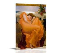 GAJUST Poster de juin flamboyant peint par Frederic Lord Leighton Circa 1895, encadrement, 50 x 75 cm