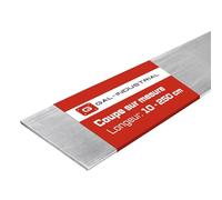 Gal Industrial Profilé aluminium acier plat profilé plat aluminium 10 x 3 mm Longueur 130 cm