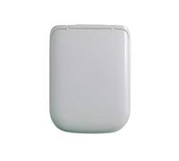 Gala G5126001 Couvercle et Siège Fixe pour Toilettes Collection Finition Blanc (Ref 51260), 37,5 x 4,5 x 41 cm
