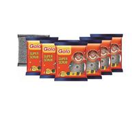 GALA Super Scrub Lot de 6 gommages en acier Noir