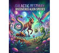 Galactic Bestiary: Discovered Alien Species Coloring Book: 20 Unique Extraterrestrial Creatures to Color