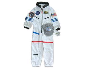 Galactic Gear Combinaison d'astronaute (M, Blanc)