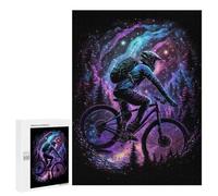 Galactic Mountain Bike Adventure -3 Puzzle 1000 Pièces Educa Jouet en Bois Cadeau Unique Décoration Intérieure Jeu Éducatif Challenge Toy Adultes Et Enfants À Partir De 14 Ans 500 PCS
