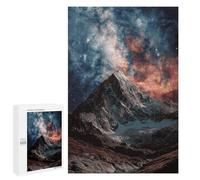 Galactic Mountain Range -1 Puzzle 1000 Pièces Educa Jouet en Bois Cadeau Unique Décoration Intérieure Jeu Éducatif Challenge Toy Adultes Et Enfants À Partir De 14 Ans 1000 PCS