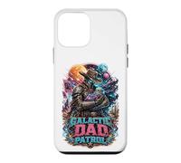 Galactic Space Cowboy Dad Patrol SciFi Western Father's Day Coque pour iPhone 12 Mini