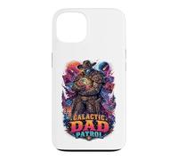 Galactic Space Cowboy Dad Patrol SciFi Western Father's Day Coque pour iPhone 13