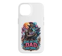 Galactic Space Cowboy Dad Patrol SciFi Western Father's Day Coque pour iPhone 14