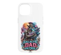 Galactic Space Cowboy Dad Patrol SciFi Western Father's Day Coque pour iPhone 15