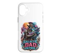 Galactic Space Cowboy Dad Patrol SciFi Western Father's Day Coque pour iPhone 16 Plus