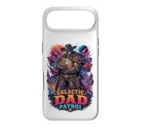 Galactic Space Cowboy Dad Patrol SciFi Western Father's Day Coque pour iPhone Air