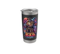 Galactic Space Cowboy Dad Patrol SciFi Western Father's Day Gobelet isotherme en acier inoxydable double paroi