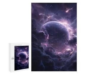 Galactic Storms Cosmic Energy Display -2 Puzzle 1000 Pièces Educa Jouet en Bois Cadeau Unique Décoration Intérieure Jeu Éducatif Challenge Toy Adultes Et Enfants À Partir De 14 Ans 1000 PCS