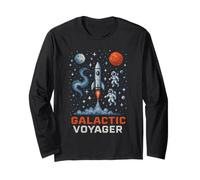 Galactic Voyager Space Explorer Astronomy Homme Manche Longue
