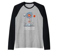 Galactic Voyager Space Explorer Astronomy Homme Manche Raglan