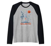 Galactic Voyager Space Explorer Astronomy Homme Manche Raglan