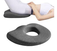 galactruly Coussin anti-douleurs au lit pour les fesses, coussin anti-pression pour dormir et s'asseoir, coussin pour les escarres sur les fesses, coussin en forme de T pour coccyx
