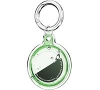 Galafoki Lot de 4 supports Airtags étanches pour Apple Airtags avec porte-clés Air Tag, compatible avec Apple Air Tag, anti-poussière et anti-rayures pour enfants, chats, sacs, clés, bagages - 4