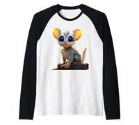 Galago Bébé de Brousse Galagos Singe Doux Galago Manche Raglan