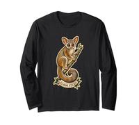 Galago Study Primate Nocturne Histoire Naturelle Manche Longue