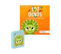 Galakto Jetons Audio : 101 créatures Fabuleuses - 101 Dinosaures et Tout ce Que Vous devez Savoir à Leur Sujet, Jeu Audio pour Enfants à partir de 4 Ans, Temps de Jeu, Environ 30 Minutes